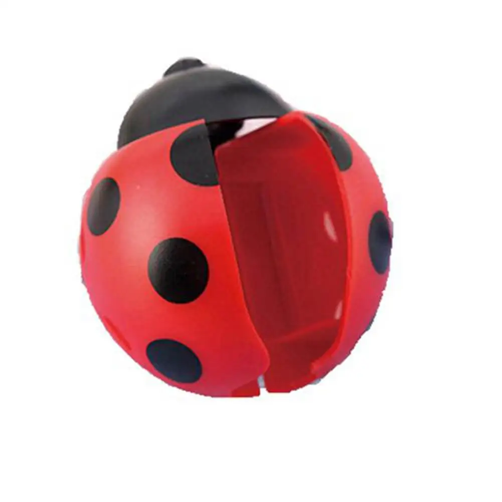 

Bathroom Supplies Seven Star Ladybug Toothbrush Holder Suction Cup Suction Wall Cute Toothbrush Case Toothpaste ToothbrushHolder