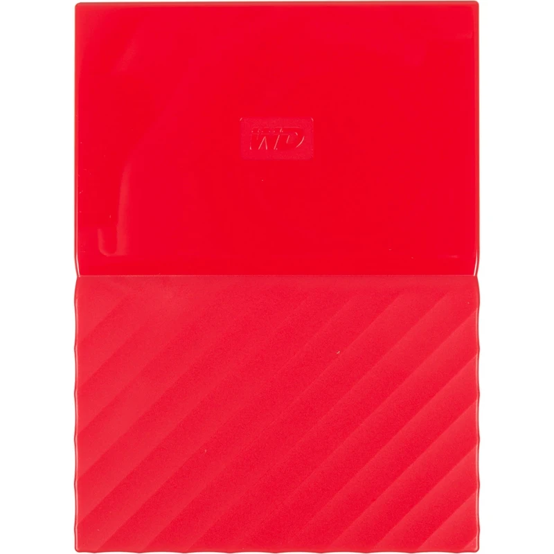 Жесткий диск WD Original USB 3.0 1Tb WDBBEX0010BRD-EEUE My Passport 2.5" красный