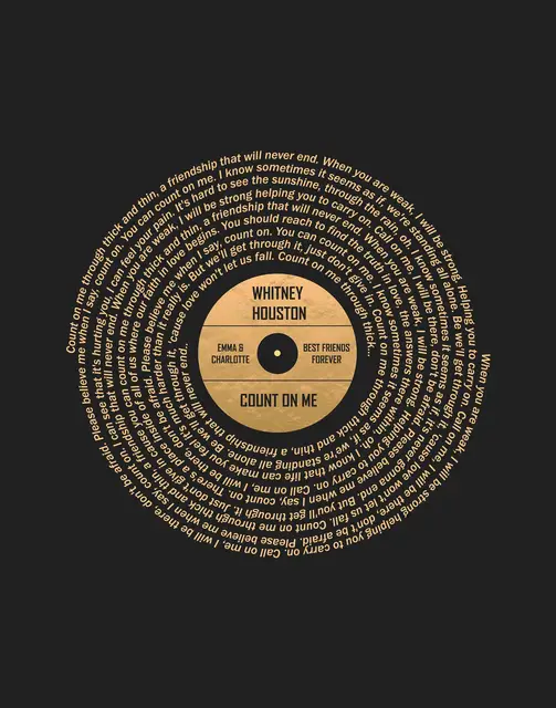 Vinyl Record Song Lyrics Soundwave Wall Art Poster Song Music Record Lyric Prints Home Decoration Canvas Painting Personalized Painting Calligraphy Aliexpress