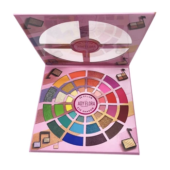 

36 Color Matte Eyeshadow Palette Holographic 3D Shiny Eye Shadow Powder Pigment Metallic Diamond Girls Eye Makeup Cosmetic TSLM2