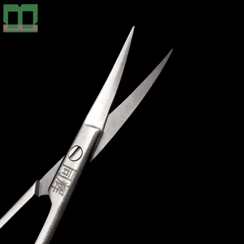 Ophthalmic operating scissors aureate handle eye scissors ophthalmic scissors surgical operating instrument stainless steel