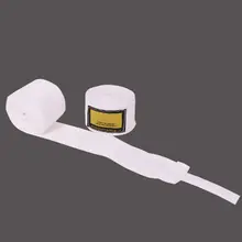 Боксерская ручная Защитная повязка микро-эластичный хлопок борцовка бандаж спортивная защита рук боксерский защитный ремень