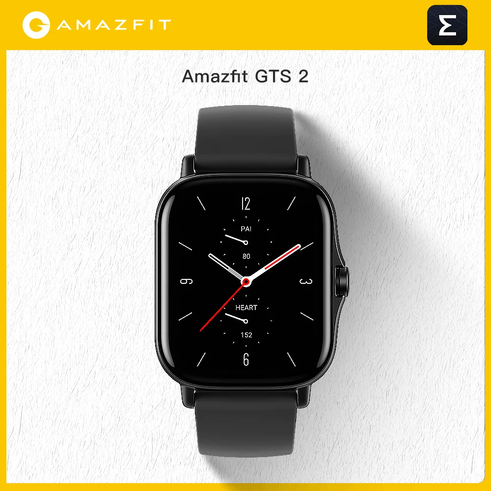 Global Version Amazfit GTS 2 Smartwatch 5ATM Water Resistant AMOLED Display Long Battery Life Smart Watch For Ios Android Phone 1