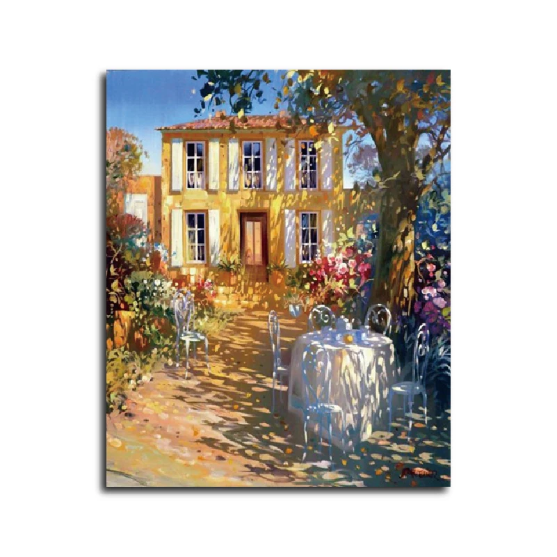 

Autumn in the woods DIY Digital Oil Painting By Numbers Modern Wall Art Canvas Handpaint Unique Gift For Art Wall Home Decor