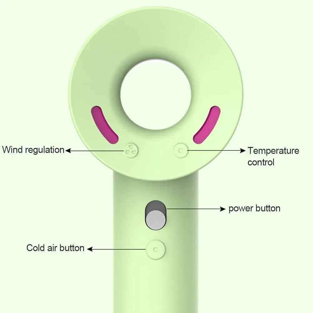 Чехол для фена для Dyson, мягкий силиконовый гель, портативный, пыленепроницаемый вентилятор, защитный чехол для сверхзвукового фена