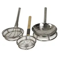 Нержавеющая сталь горшок стеллаж для выставки товаров двухслойная Кухня поставляет горшок стеллаж для выставки товаров Кухня аксессуары бак для хранения стеллаж для горшков с защитой от ожогов стеллаж для выставки товаров