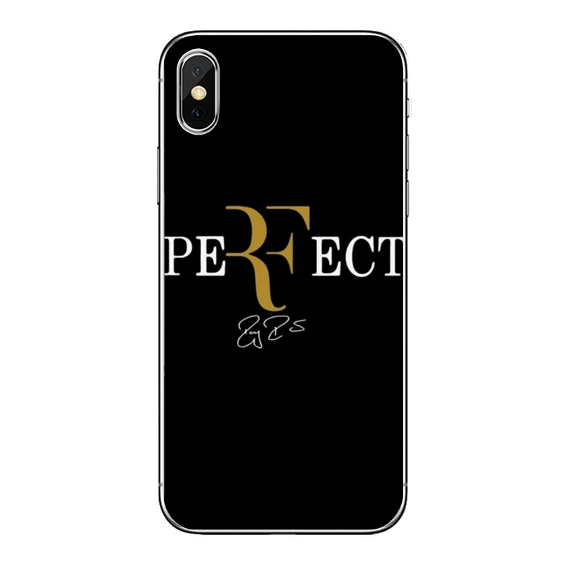 Для iPhone 11 pro XR X XS Max 8 7 6s plus SE 5s 5c iPod Touch 5 6 Прозрачный чехол для тенниса Roger Federer pefect - Цвет: Roger-Federer-A-03