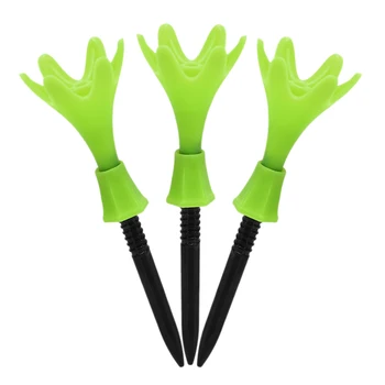 

3Pcs Plastic Golf Tees Height Adjustable Golf Tee Golfing Tee Golf Accessories