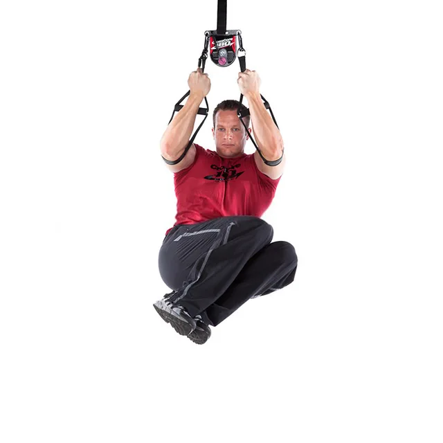 Rotational Pulley Resistance Bands Home Training SPORTSORION