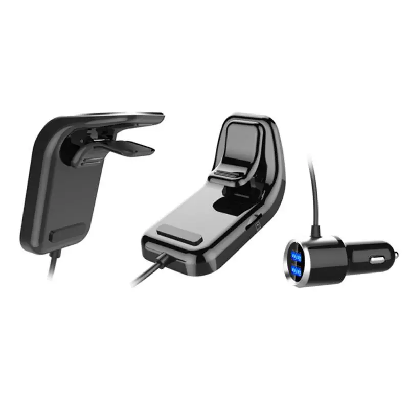 USB Автомобильное зарядное устройство Портативный сенсорный экран автомобиля mp3-плеер громкой связи Bluetooth приемник автомобильный fm-передатчик музыкальный плеер