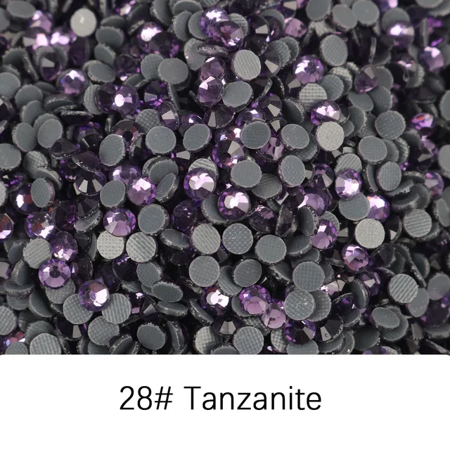 1000 Gross 140,000Pcs  bulk Wholesale Big Pack DMC Hotfix Rhinestones   Crystal Glass  Better Stone With Glue On Stones 28