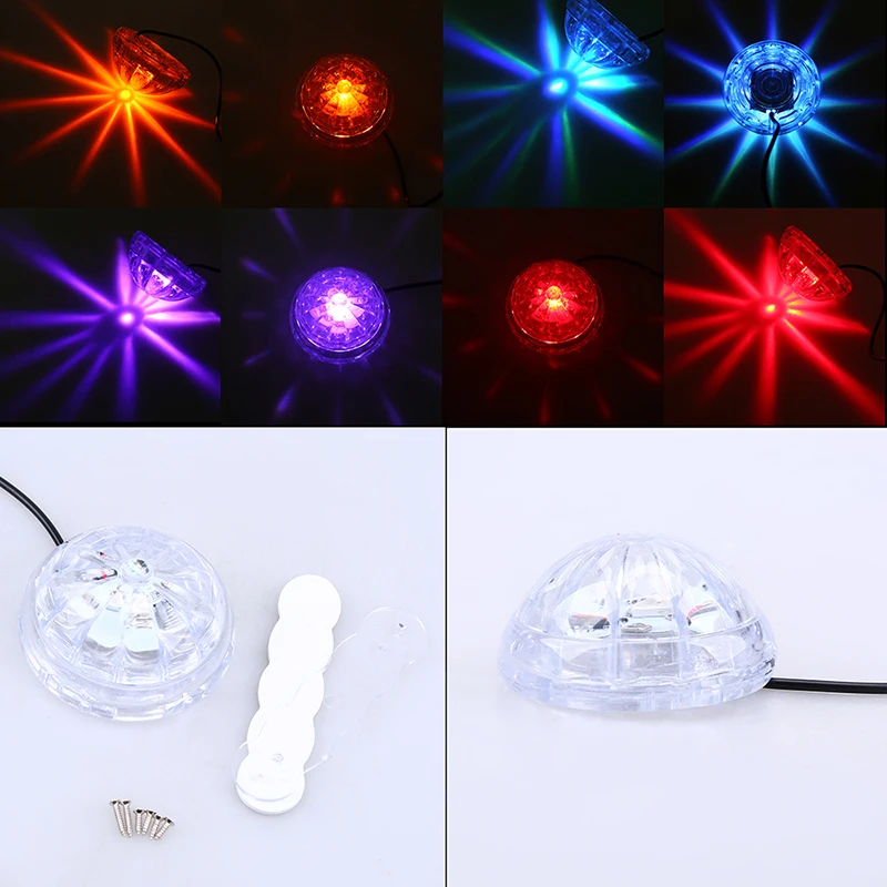 Стайлинг автомобиля зеленый/синий/красный/фиолетовый/желтый/RGB светодиодная