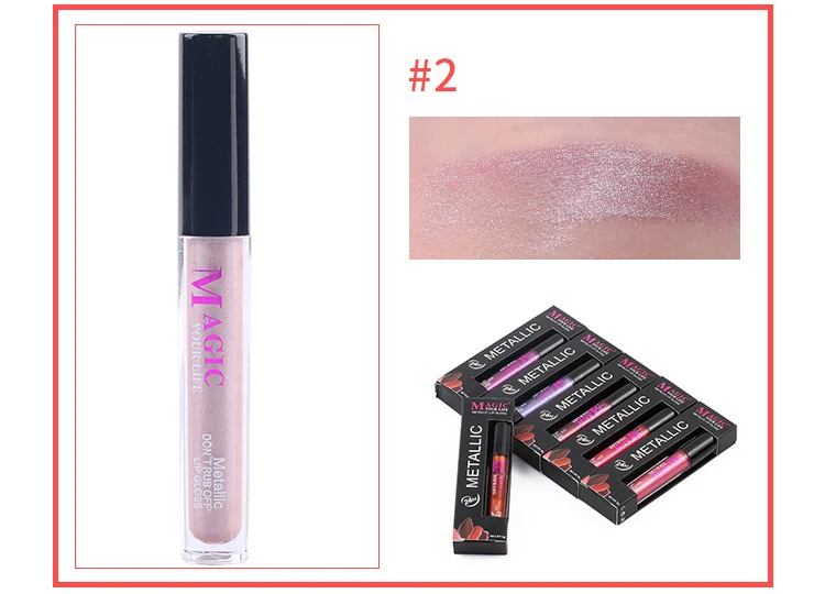 New diamond non-stick cup lip gloss lasting color non-decolorizing highlights non-stick cup lip gloss Free Shipping