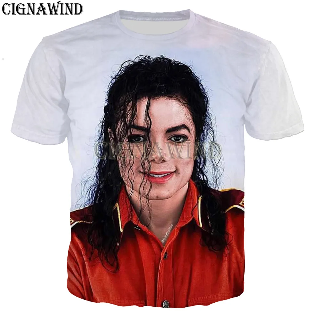 Новое поступление футболка для мужчин/женщин поп королева Мадонна/Майкл Джексон футболки с 3D-принтом Повседневная Harajuku стиль футболка уличная топы - Цвет: 15