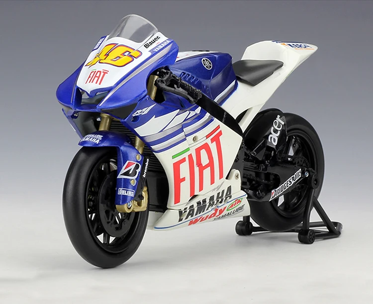 Maisto 1:12 Scale ZR-M1 No.46 Diecast Metal Model Sport Race Motorcycle Model Motorbike For Collectibles