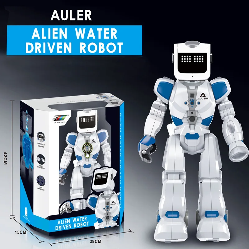 

K3 Aole Voice Smart Water And Electricity Mixed Robot Alpha Machinery Smart Cops Children'S Educational Toy