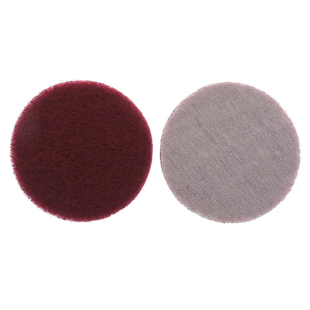 4-Inch 100mm Industrial Grade Scouring Pad Red Spot Washer Polishing Deburring Rust Removing