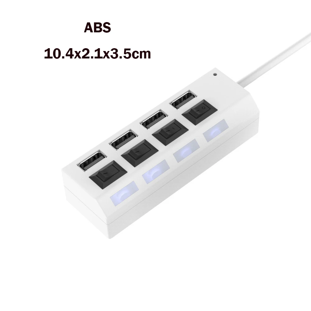 B1 10 высокоскоростной 480 Мбит/с USB 2,0 хаб Мути песональный компьютер usb-хаб портативный usb-разветвитель для ПК ноутбука 1 шт - Цвет: B1
