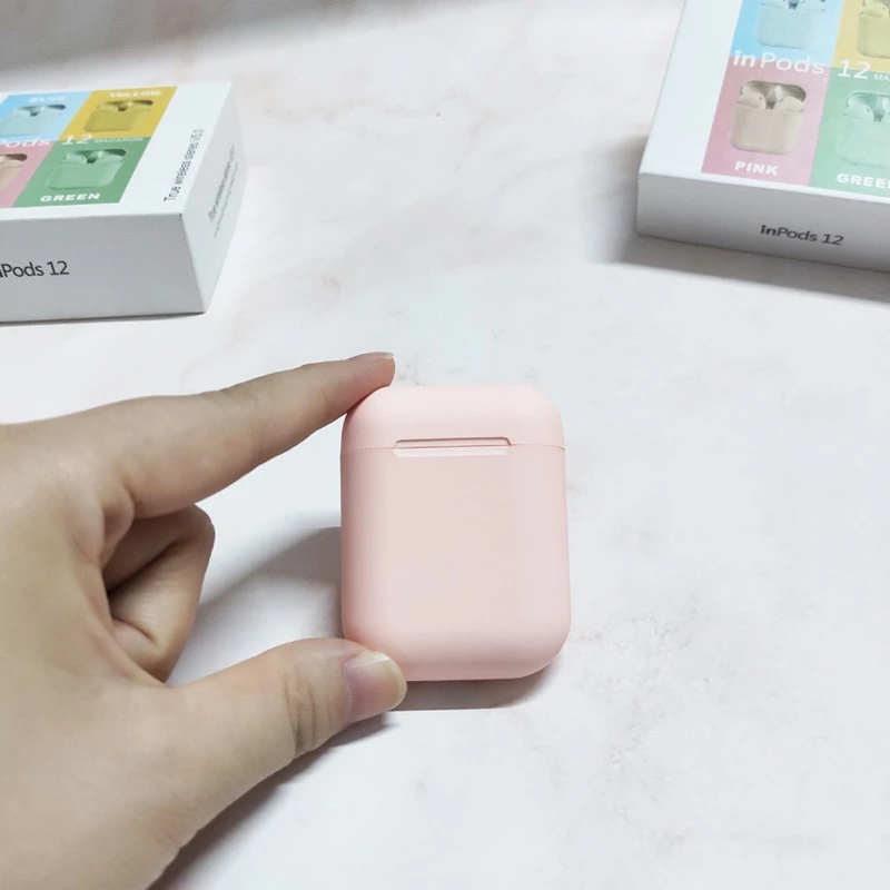 Inpods12 TWS беспроводные наушники для Meizu 16S 16 плюс 16X U20 U10 X8 M6 Note 9 8 M5s M3s A5 M3 M5 Pro 7 Plus Desire 12 fone синий ecouteur sans fil auriculares bluetooth inalambrico ecouteur sans fil bluetooth