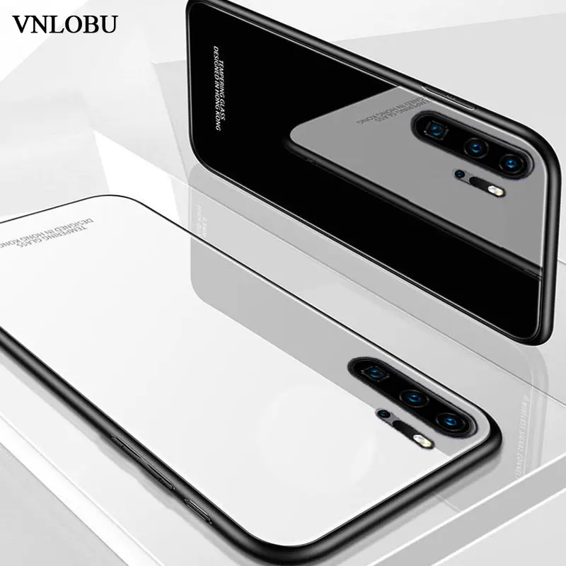 Чехол для Samsung Note 10 зеркальные стеклянные Защитные чехлы телефонов Galaxy Plus мягкая
