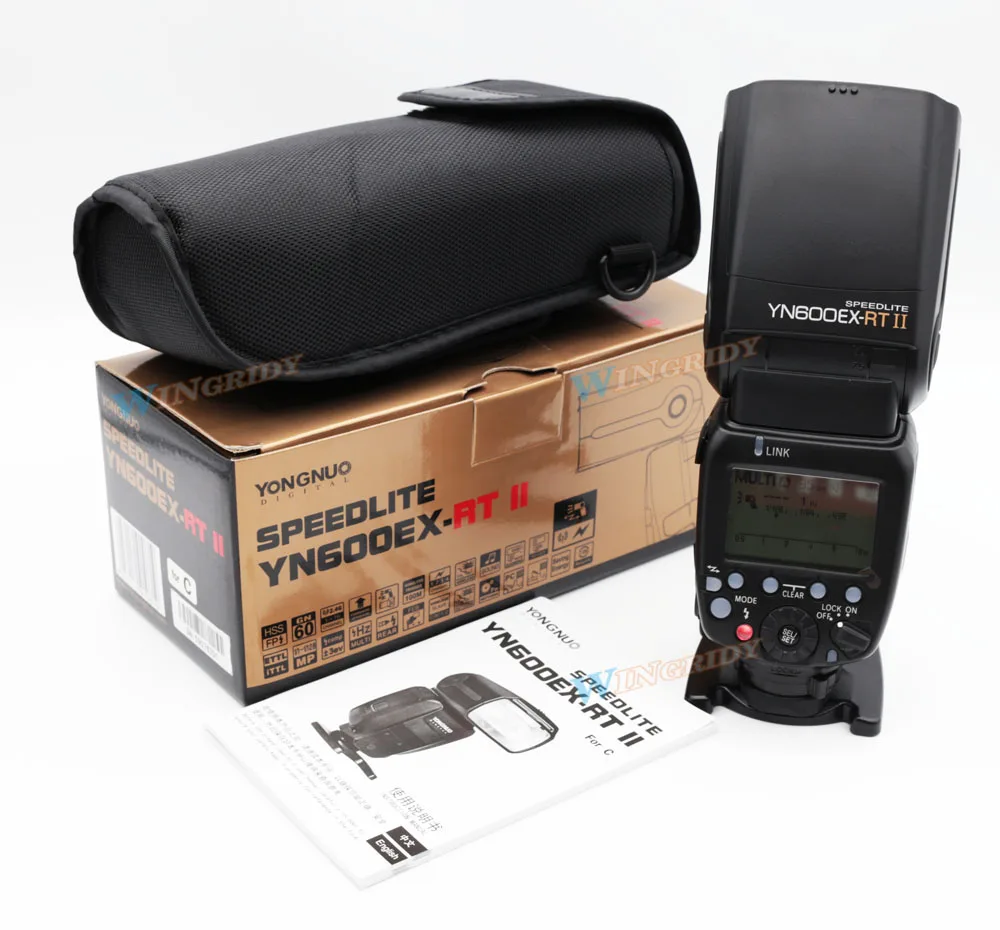 YONGNUO оригинальная YN600EX-RT II 2,4G Беспроводная HSS 1/8000s Master ttl вспышка Speedlite для камеры Canon как 600EX-RT YN600EX RT II