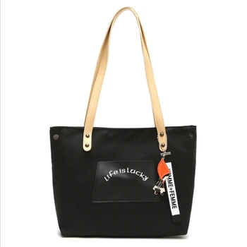 

2020 New Fashion Shoulder Messenger Handbags Ladies Fashionable tote bag Large Capacity Canvas letter Crossbody Bags for Women