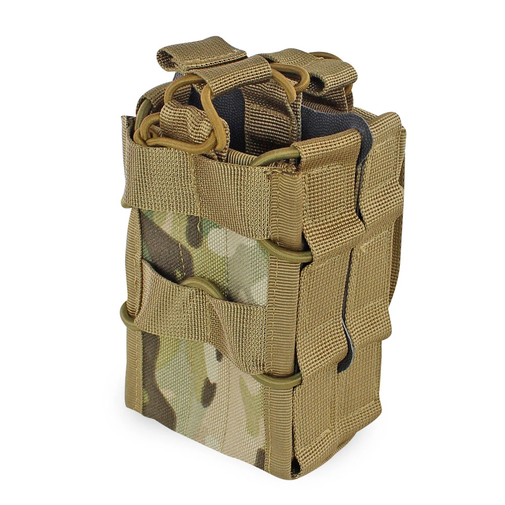 Тактический AK 7.62 M4 5.56 Журнальный чехол 1000D Nylon Molle System Двухслойная сумка для