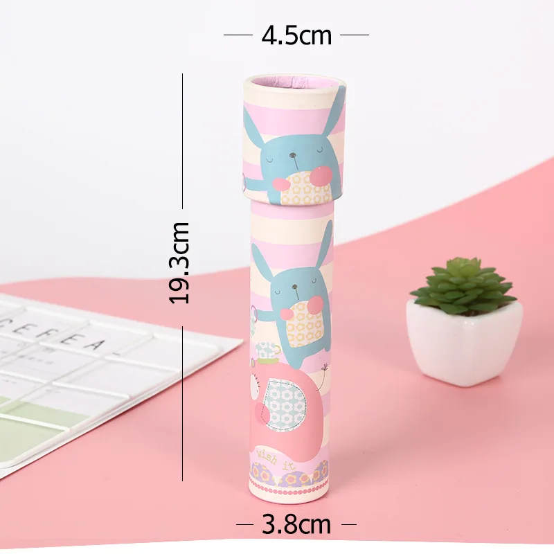 UainCube Classic Toys 3D Cartoon Style Rotatin Kaleidoscopes Extended Rotation Adjustable Fancy Colored World Kid Toys 3 Segment UainCube Classic Toys 3D Cartoon Style Rotatin Kaleidoscopes Extended Rotation Adjustable Fancy Colored World Kid Toys 3 Segment