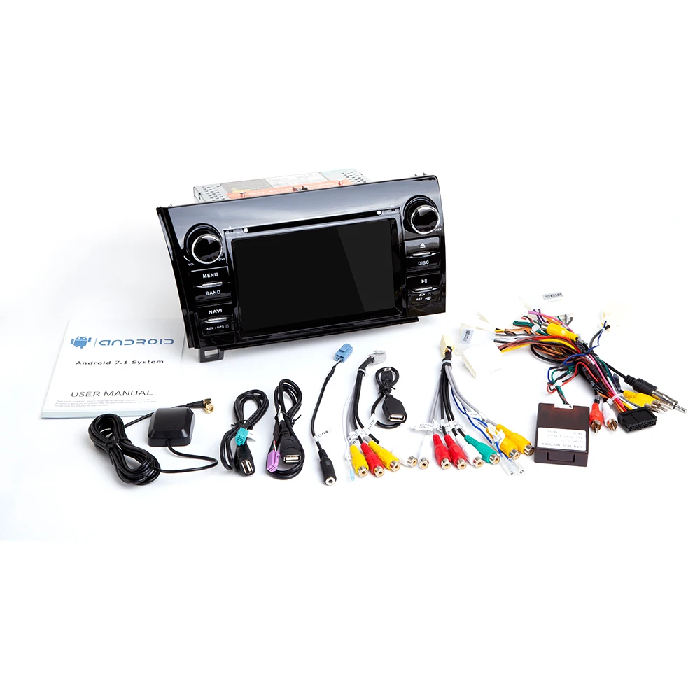 Ips DSP 64G 2 Din Android 9,0 Автомобильный мультимедийный DVD плеер для Toyota Tundra Sequoia 2007 2008 2009 2010 20112012 2013 стерео радио
