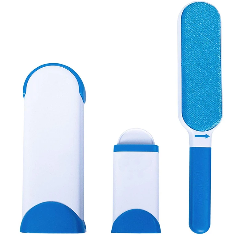 3 pcs Set 3 шт./компл. Волшебная собака удаления волос щетка для домашних животных гребни для ухода за шерстью животных идеально подходит для собак, кошек, устройство для удаления пыли - Цвет: 3 pcs Set