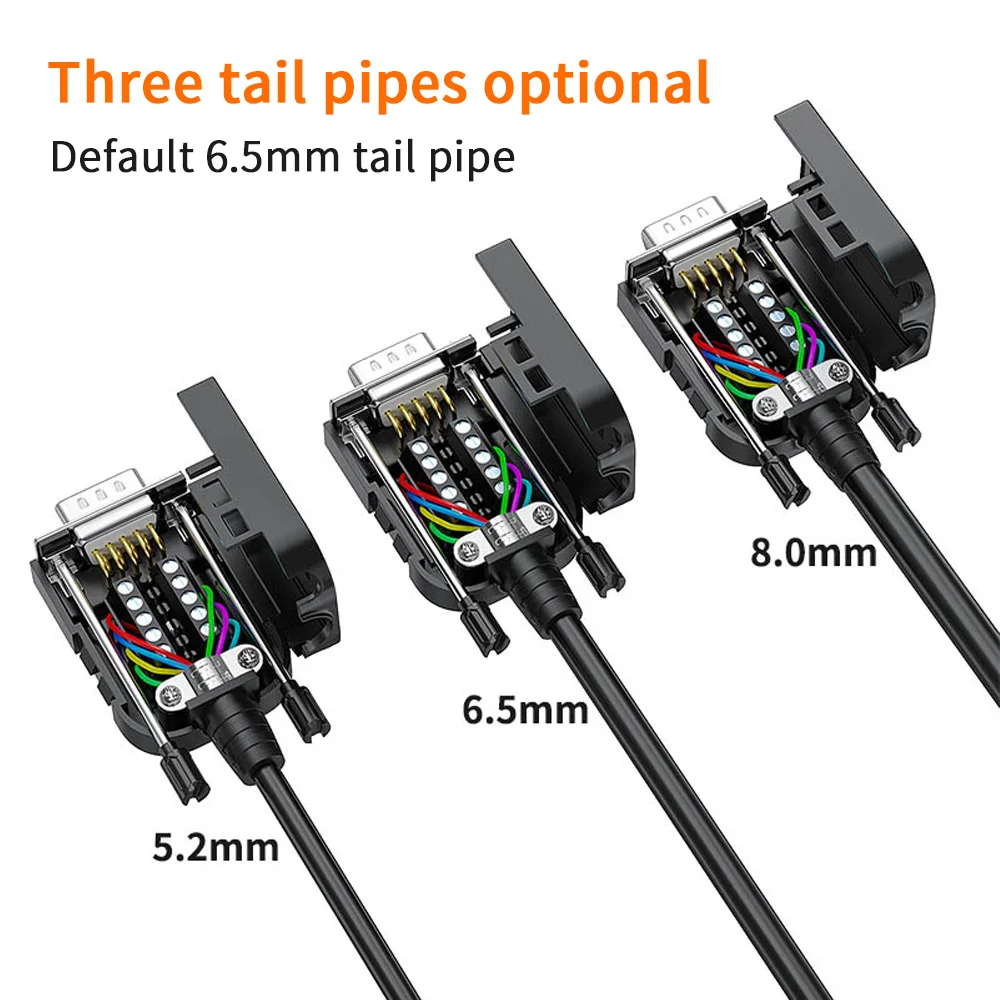 DB9 암수 D-SUB, 브레이크아웃 단자, 무납땜 COM 커넥터, RS232, 9PIN, RS485