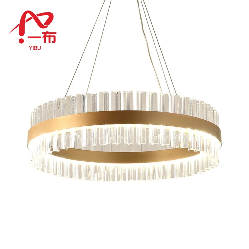 Ring Lamp For Dining Table Center Living Room Restaurant Bedroom Crystal Chandelier LED Decor Indoor Lighting,led chandelier,ceiling chandelier