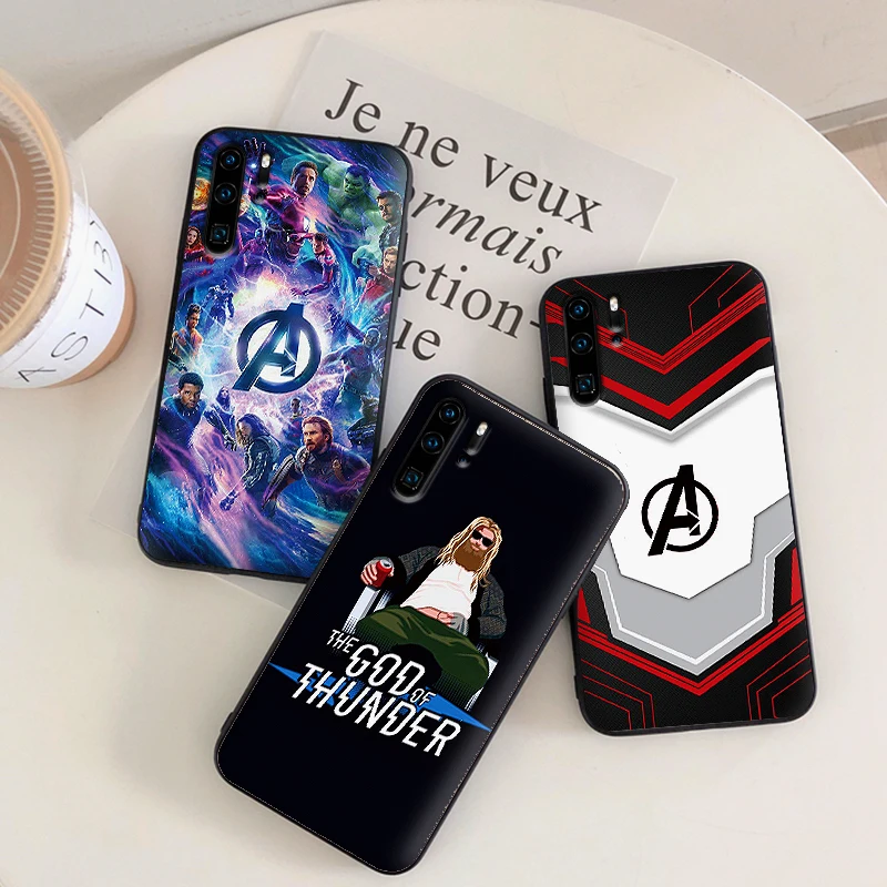 Чехлы Marvel The Avengers для мобильных телефонов huawei Y6 Y7 Y9 Prime 2019 mate 10 20 Pro Nova2 3 4 Lite Nova 2i 3i