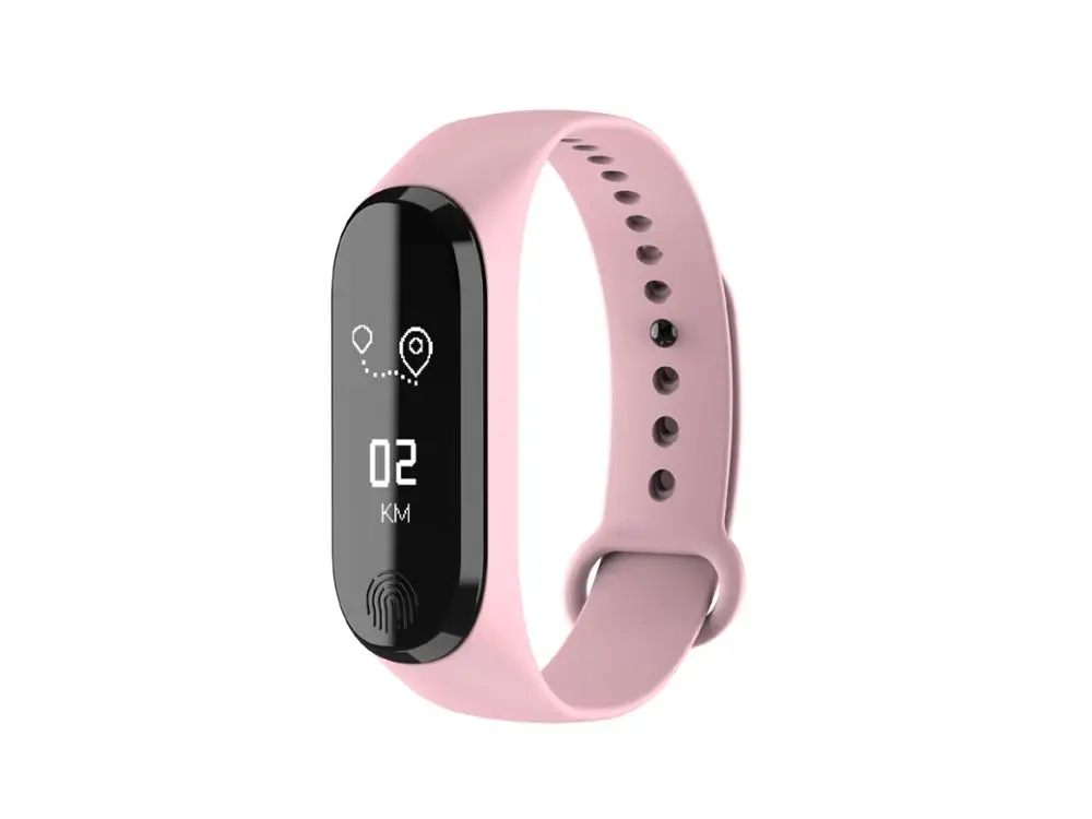 Bluetooth Смарт фитнес-браслет, часы, монитор сердечного ритма, фитнес-трекер, умный браслет для мужчин и женщин, детские наручные часы - Цвет: Pink Y13