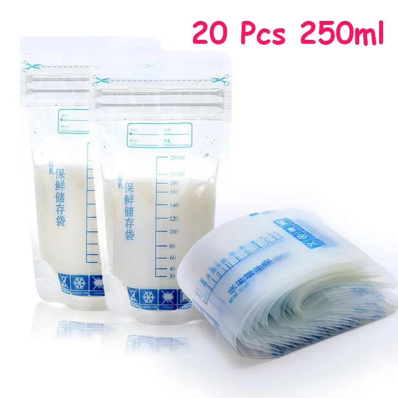 MMloveBB детский насос молокоотсос настоящий Bubee детский сосок всасывающий с бутылочками для кормления молока - Цвет: Milk storage bag