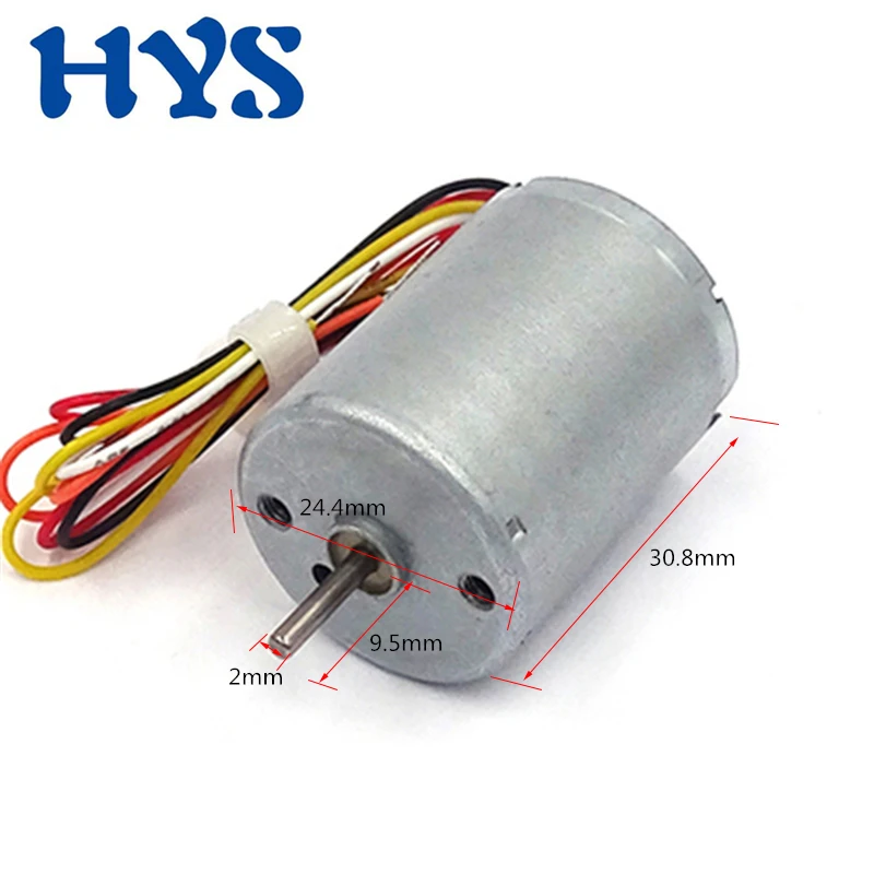 

DC 12V 24V Mini Brushless Motor 6000rpm High Speed BLDC 12 Volt V Micro Electric Motors Reverse DC12V Metal Motor R2430