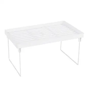 

1Pc Heightening Storage Rack Desktop Storage Rack Foldable Storage Holder Sundries Storage Stand for Children Table Home Student