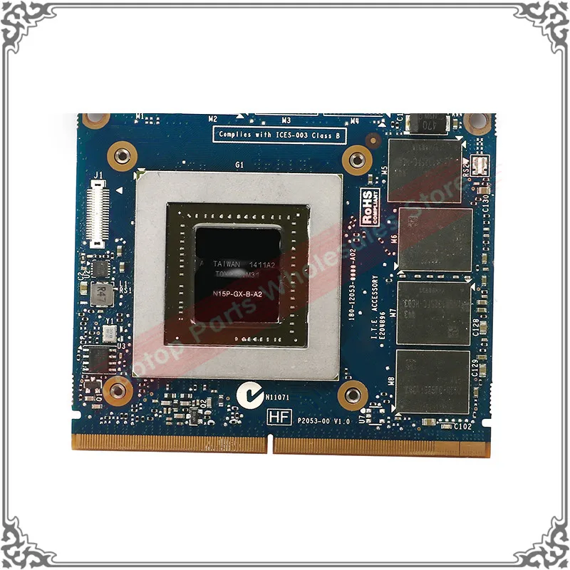 For Dell M15X M17X R4 GTX860M N15P-GX-B-A2 3.0 DDR5 2G  显卡 (6)
