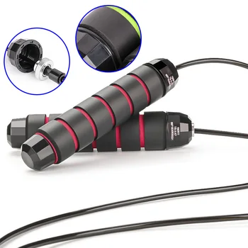 

Dustproof Skipping Rope Non-slip handle Gear Fitness Steel Wire Bearing