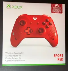 Microsoft XBOX ONE Wireless Controller Sport RED Special Edition NEW