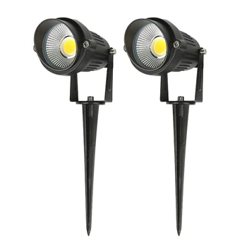 

Outdoor Landscape LED Lighting 9/12W Waterproof Graden Lights COB Led Spotlights With Spiked Stand Waterproof Spot Bulbs HOT!