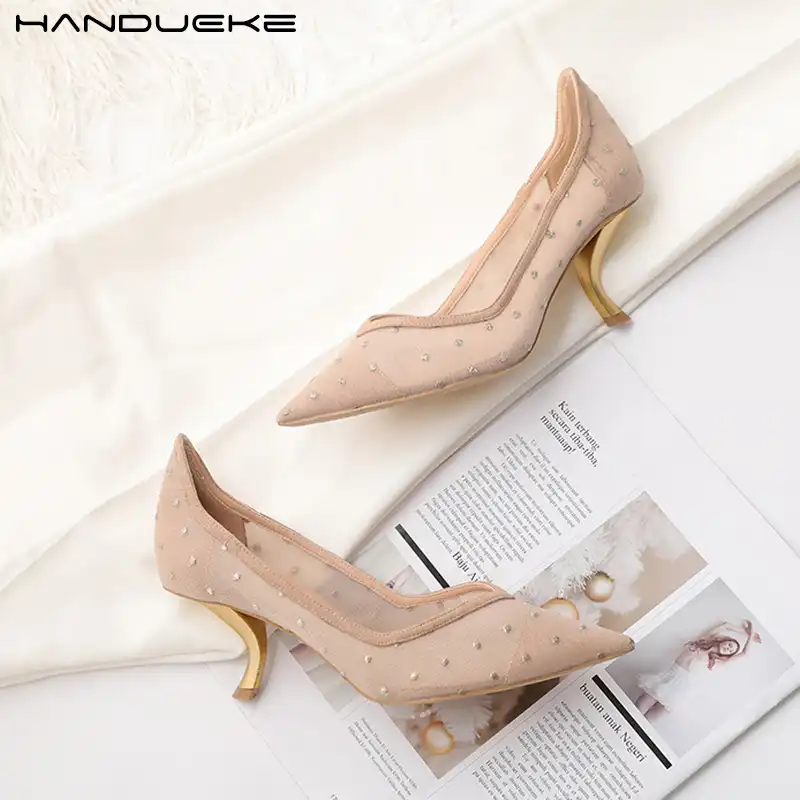 luxury kitten heels