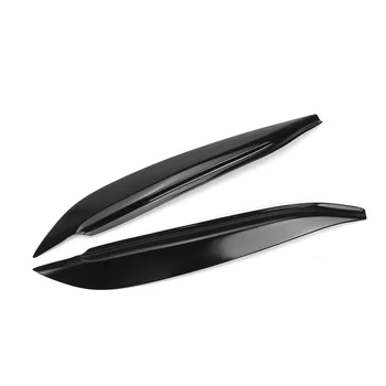

2x Car Headlight Eyebrows Front Fog Light Lamp eyebrow EyeLids Cover Car Styling Molding Strip for MAZDA 3 HATCHBACK 2004-2009