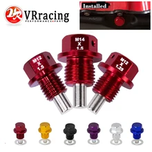 Oil-Drain-Plug M14x1.5 Magnetic M12x1.25 Sump-Nut--A-Lot-Of-Colors-Available 1215/1415