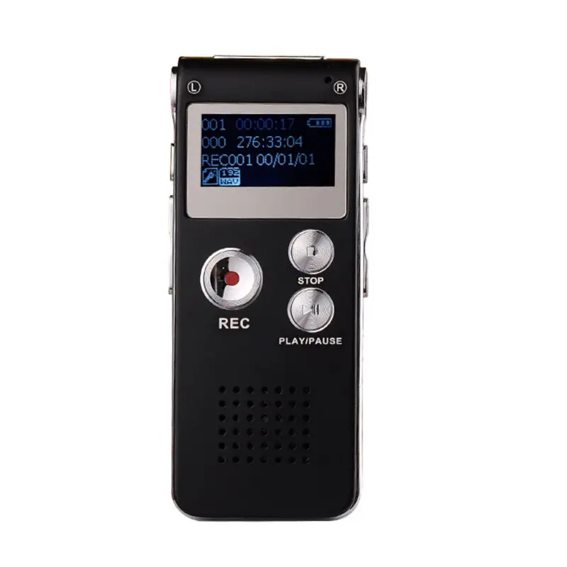 8 ГБ Клип USB Цифровой диктофон аудиодиктофон записывающая ручка mp3-плеер