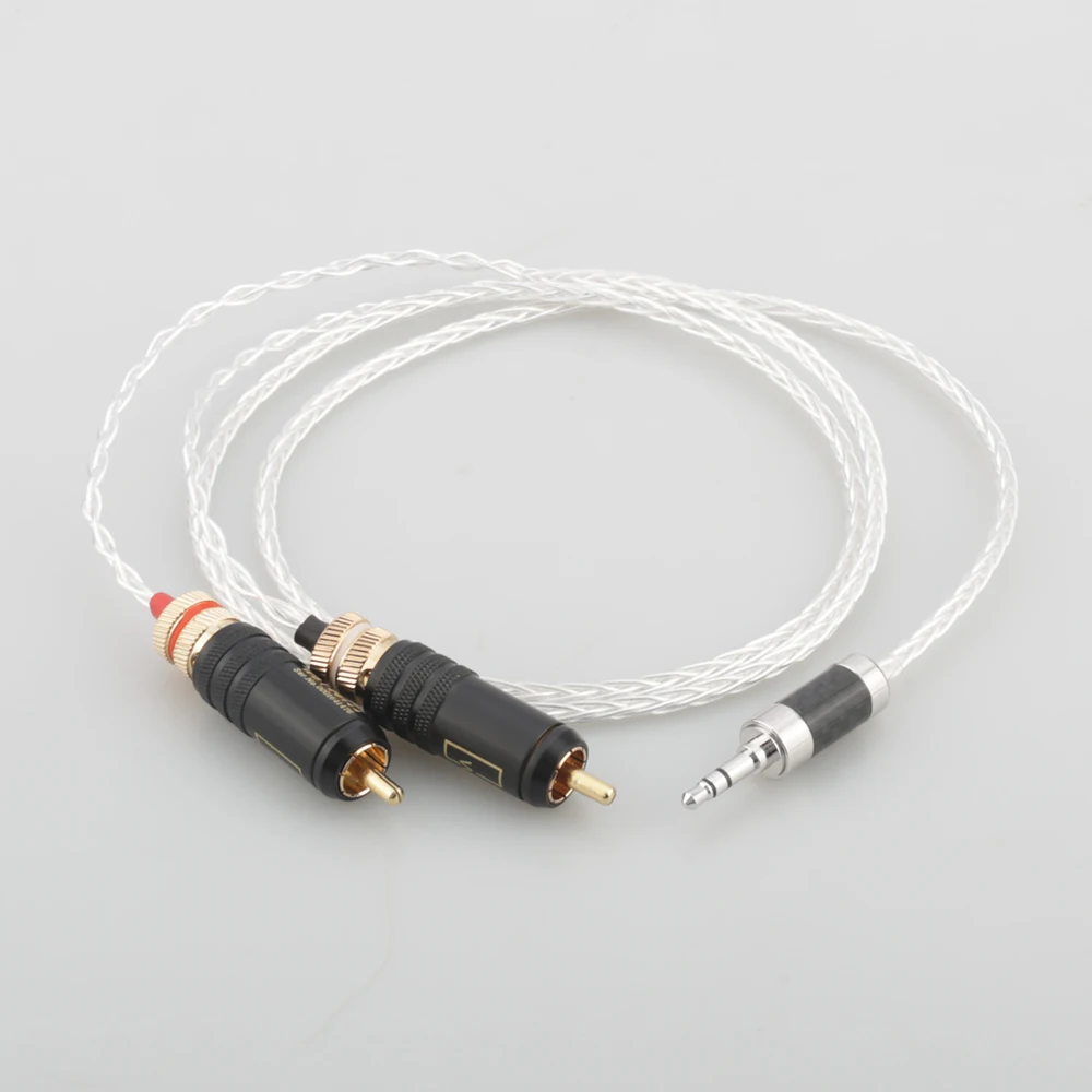 Аудио разветвитель Audiocrast со штекером 3 5 мм на 2RCA AUX RCA Y образный шнур для