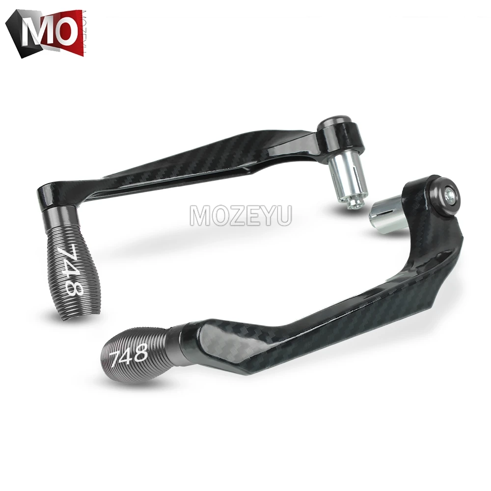 Для поездок на мотоцикле Ducati 748/748 S/748R 748 S R 1998-2003 2002 2001 мотоцикл 7/" 22 мм руль сцепные рычаги Защитная рычага мотоцикла - Цвет: Gray