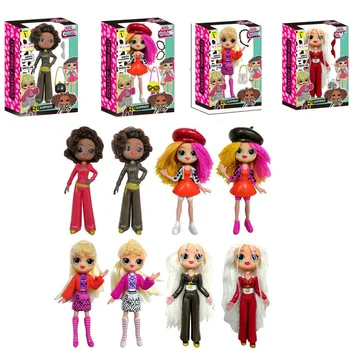 

New Surprise Doll Blind Box Girl Fashion Doll Toy Dress Up Toys for Children dolls for girls random style colour