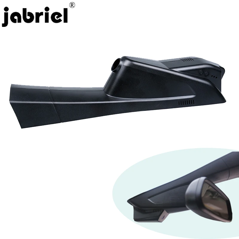 Видеорегистратор Jabriel 1080P Φ 24 часа wifi Автомобильный видеорегистратор задняя