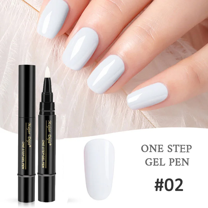 Nusx One Step Gel Polish Pen UV LED Soak Off Lacquer Manicure 3 In 1 Nail 3